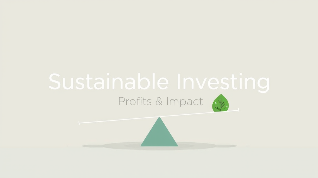 Sustainable Investing: Balancing Profits and Environmental Impact