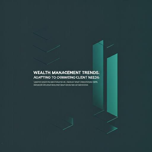 Wealth Management Trends: Adapting to Changing Client Needs